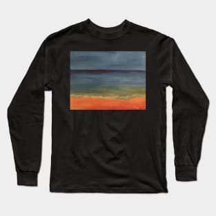 Beach and Ocean Landscape Long Sleeve T-Shirt